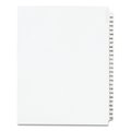 Avery Dennison Index SideTab 101-125, White, PK25 01334